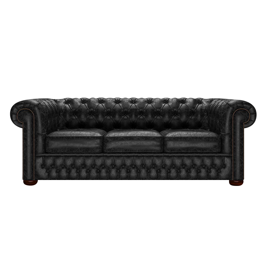 Klassinen 3-istuttava Chesterfield sohva