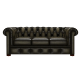 Conway 3 Sits Chesterfield Soffa Antique Olive