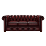 Conway 3 Sits Chesterfield Soffa Antique Red
