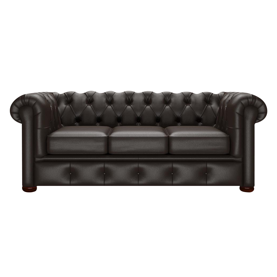 Conway 3 Sits Chesterfield Soffa Birch Brown