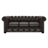 Conway 3 Sits Chesterfield Soffa Birch Brown