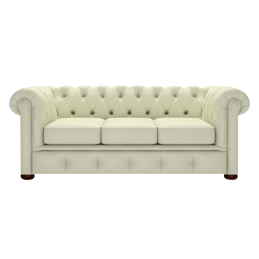 Conway 3 Sits Chesterfield Soffa Birch Cream