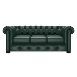 Conway 3 Sits Chesterfield Soffa Birch Forest Green
