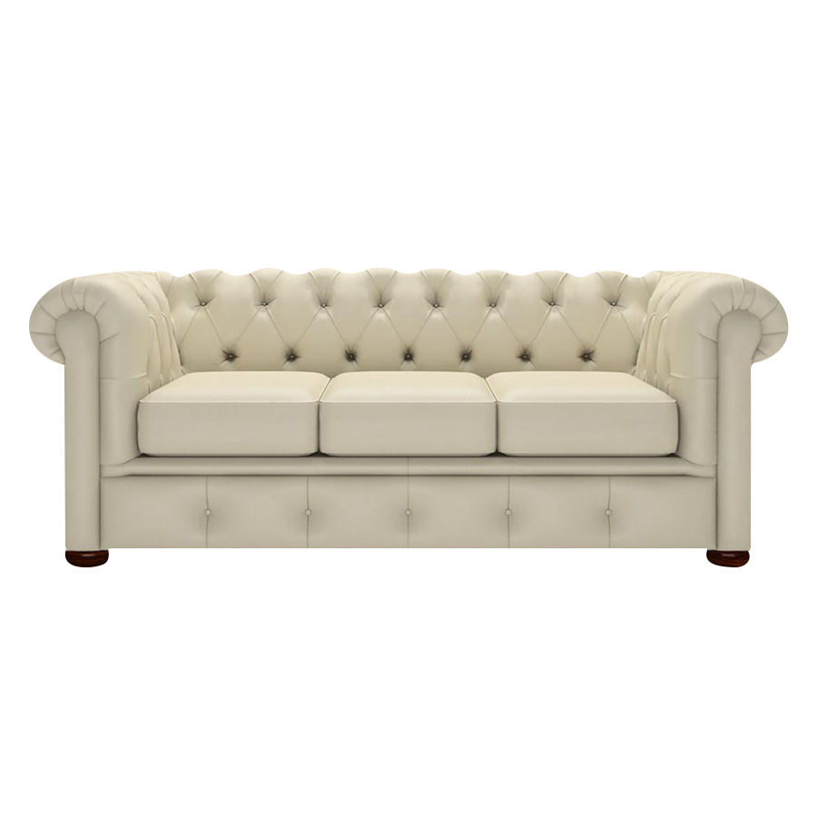 Conway 3 Sits Chesterfield Soffa Birch Ivory