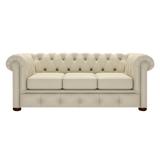 Conway 3 Sits Chesterfield Soffa Birch Ivory