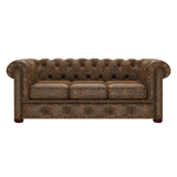Conway 3 Sits Chesterfield Soffa Etna Brandy