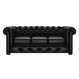 Conway 3 Sits Chesterfield Soffa Old English Black
