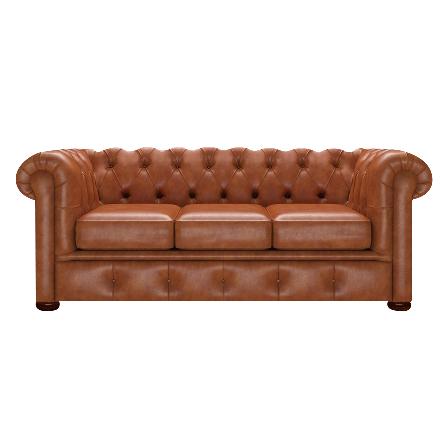 Conway 3 Sits Chesterfield Soffa Old English Bruciato