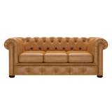 Conway 3 Sits Chesterfield Soffa Old English Buckskin
