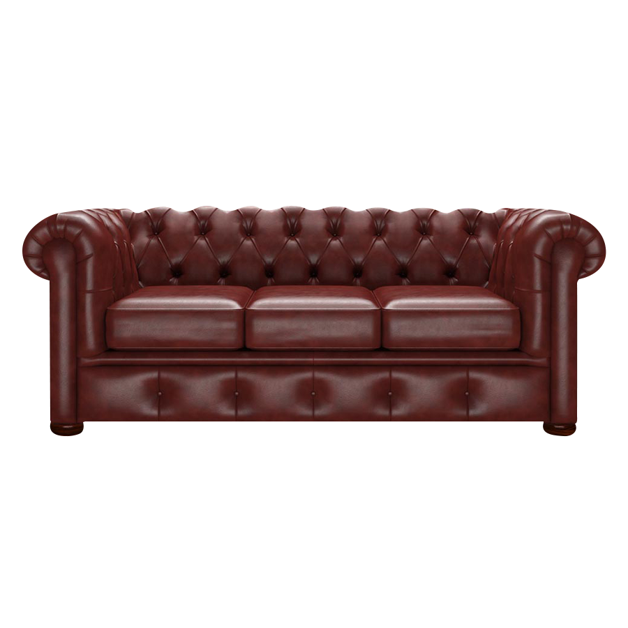 Conway 3 Sits Chesterfield Soffa Old English Chestnut