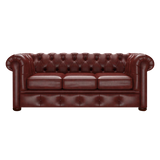 Conway 3 Sits Chesterfield Soffa Old English Chestnut
