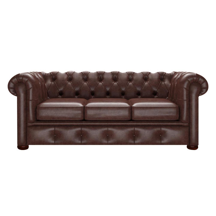 Conway 3 Sits Chesterfield Soffa Old English Dark Brown
