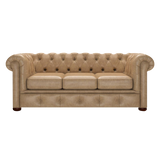 Conway 3 Sits Chesterfield Soffa Old English Parchment
