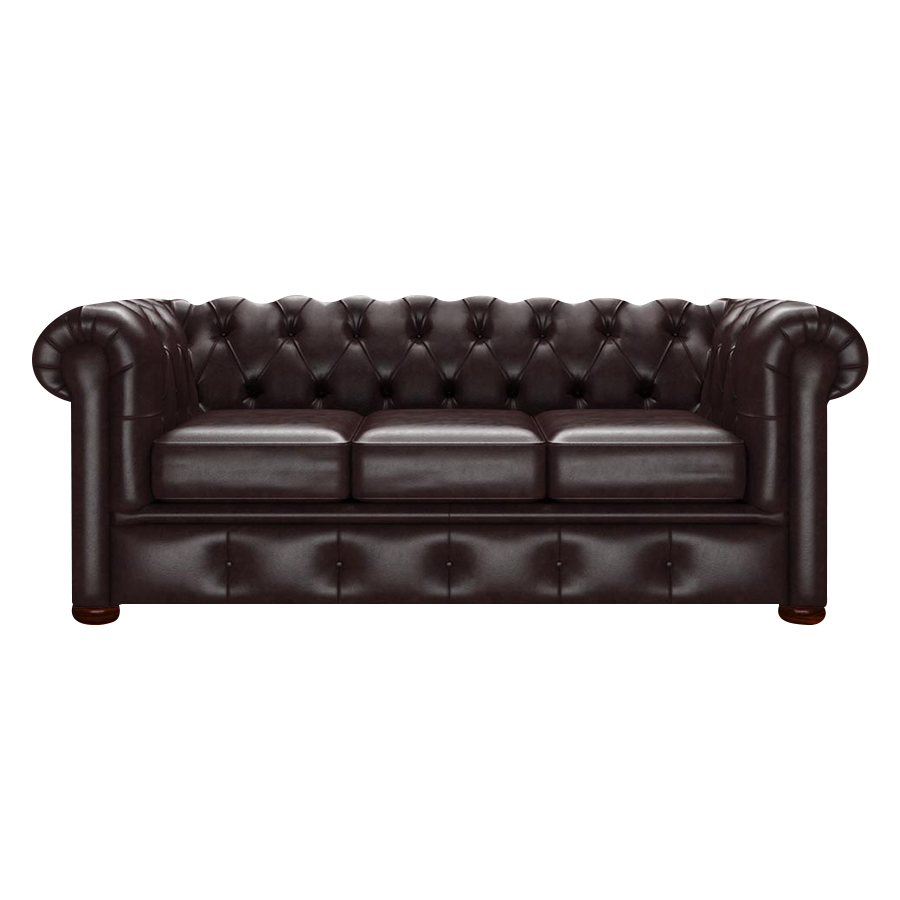 Conway 3 Sits Chesterfield Soffa Old English Smoke
