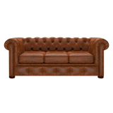 Conway 3 Sits Chesterfield Soffa Tudor Chestnut