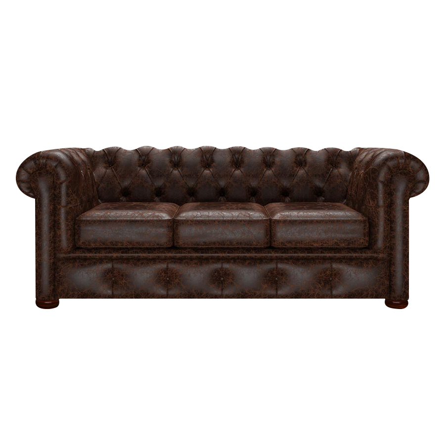 Conway 3 Sits Chesterfield Soffa Tudor Mahogany