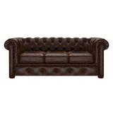 Conway 3 Sits Chesterfield Soffa Tudor Mahogany