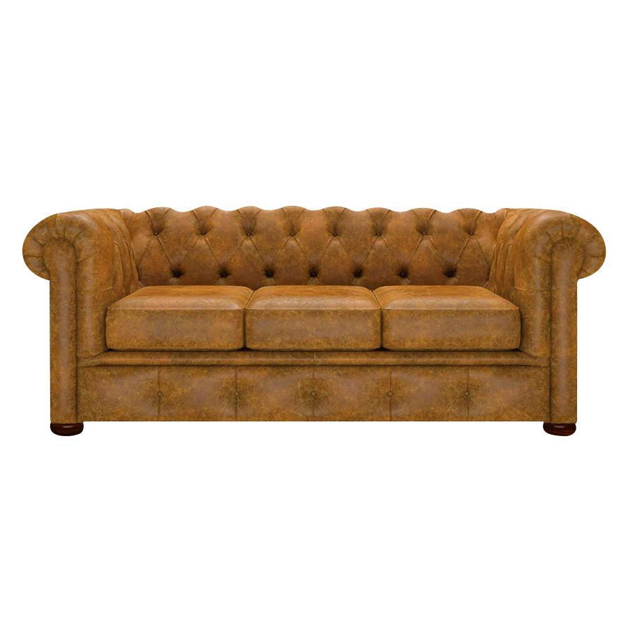 Conway 3 Sits Chesterfield Soffa Tudor Mustard