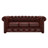 Conway 3 Sits Chesterfield Soffa Tudor Oxblood