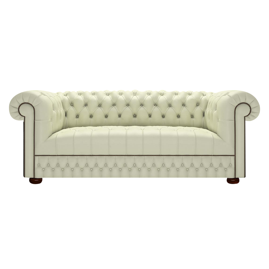 Cromwell 3 Sits Chesterfield Soffa Birch Cream
