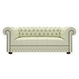 Cromwell 3 Sits Chesterfield Soffa Birch Cream