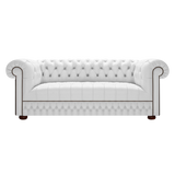 Cromwell 3 Sits Chesterfield Soffa Birch White