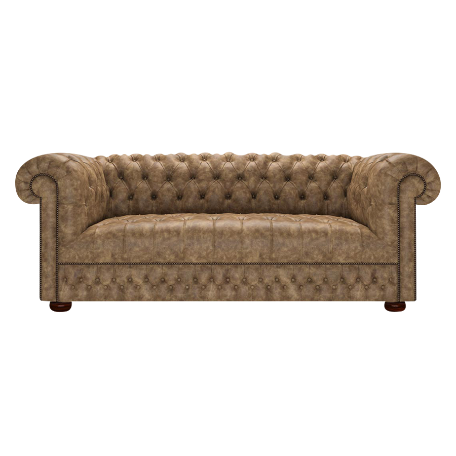Cromwell 3 Sits Chesterfield Soffa Etna Camel