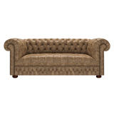 Cromwell 3 Sits Chesterfield Soffa Etna Camel