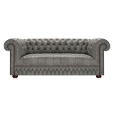 Cromwell 3 Sits Chesterfield Soffa Etna Grey