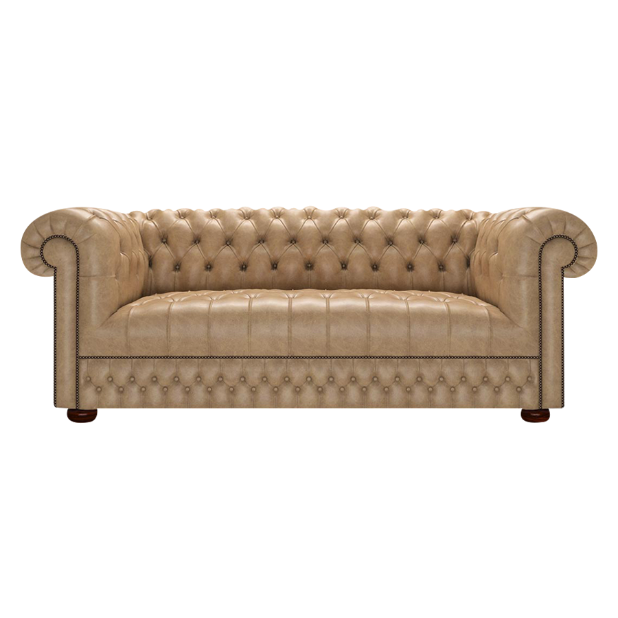 Cromwell 3 Sits Chesterfield Soffa Old English Parchment