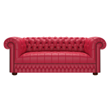 Cromwell 3 Sits Chesterfield Soffa Shelly Flame Red