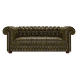 Cromwell 3 Sits Chesterfield Soffa Tudor Birch