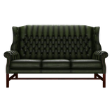 Darwin 3 Sits Chesterfield Soffa Antique Green