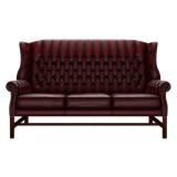 Darwin 3 Sits Chesterfield Soffa Antique Red