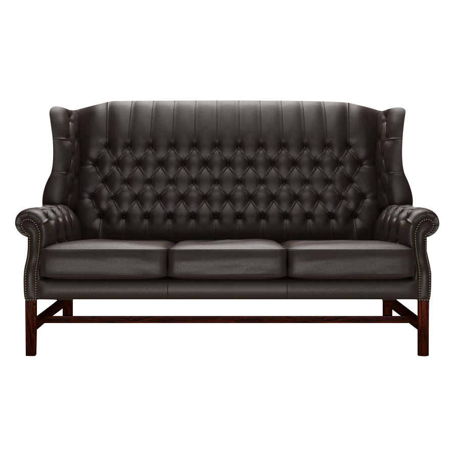 Darwin 3 Sits Chesterfield Soffa Birch Brown