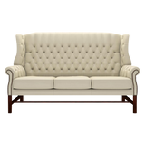 Darwin 3 Sits Chesterfield Soffa Birch Ivory