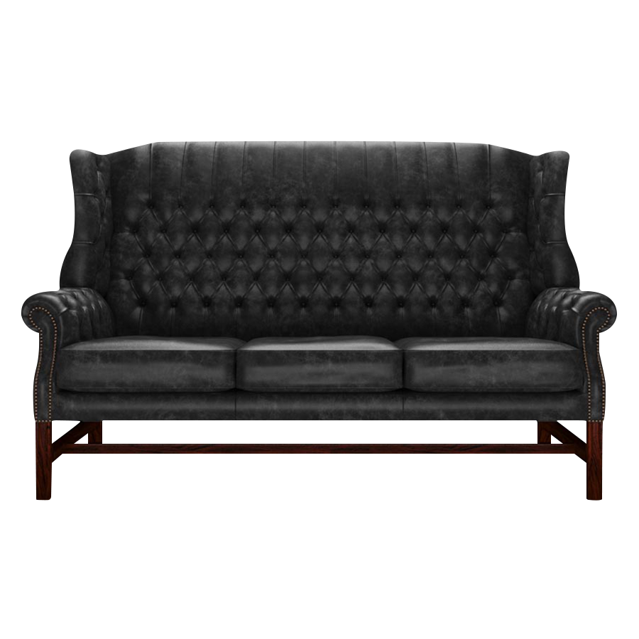 Darwin 3 Sits Chesterfield Soffa Etna Black