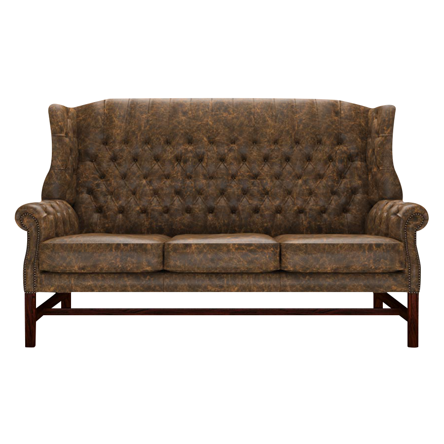 Darwin 3 Sits Chesterfield Soffa Etna Brandy