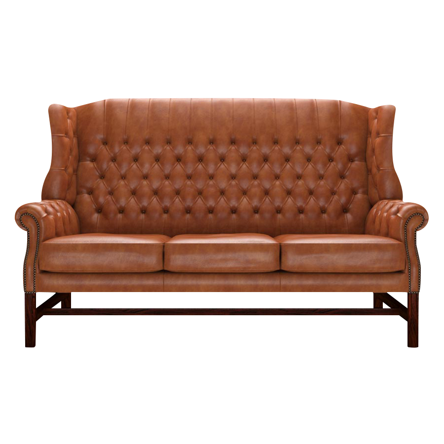 Darwin 3 Sits Chesterfield Soffa Old English Bruciato