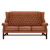 Darwin 3 Sits Chesterfield Soffa Old English Bruciato