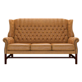 Darwin 3 Sits Chesterfield Soffa Old English Buckskin