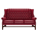 Darwin 3 Sits Chesterfield Soffa Old English Gamay