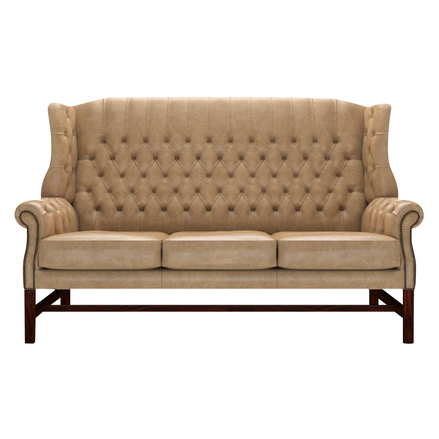 Darwin 3 Sits Chesterfield Soffa Old English Parchment
