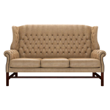 Darwin 3 Sits Chesterfield Soffa Old English Parchment