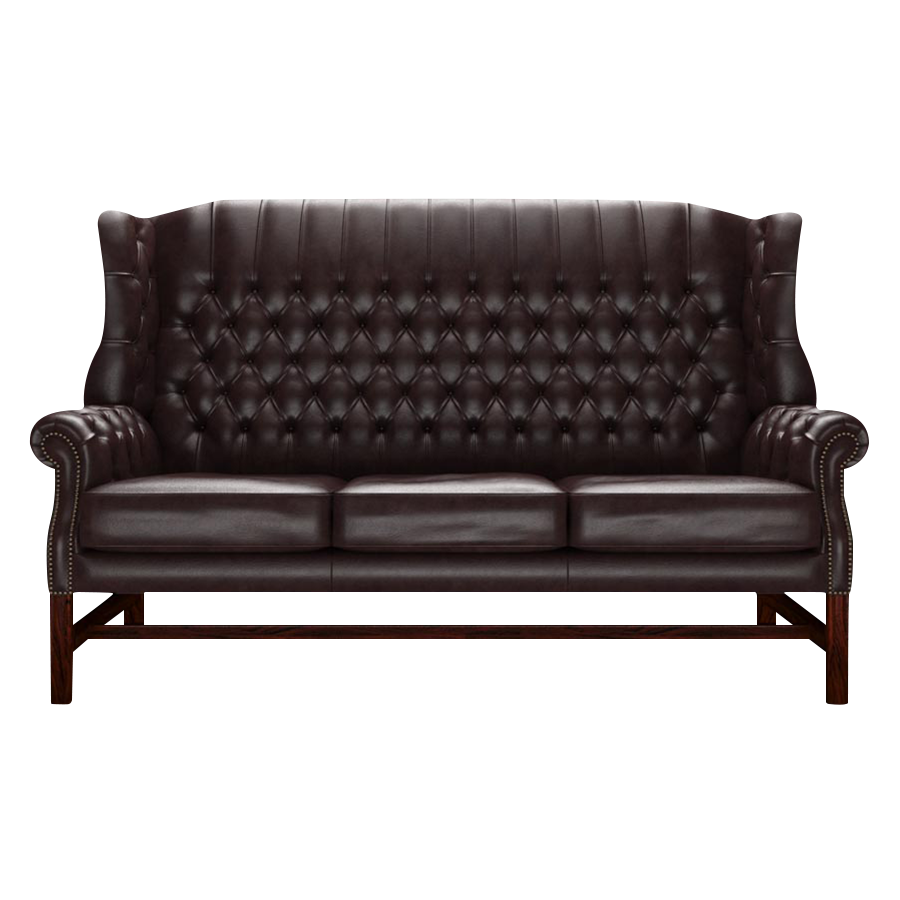Darwin 3 Sits Chesterfield Soffa Old English Smoke