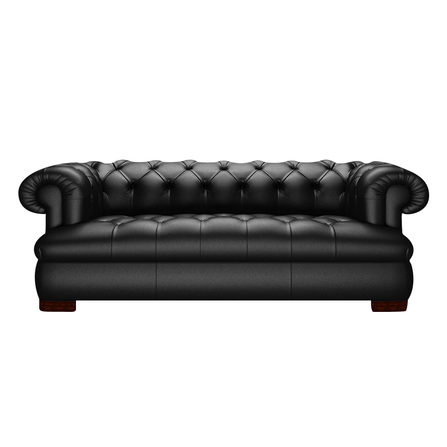 Drake 3 Sits Chesterfield Soffa Birch Black