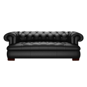 Drake 3 Sits Chesterfield Soffa Birch Black