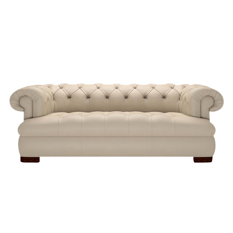 Drake 3 Sits Chesterfield Soffa Birch Blush Beige
