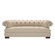 Drake 3 Sits Chesterfield Soffa Birch Blush Beige