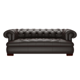 Drake 3 Sits Chesterfield Soffa Birch Brown